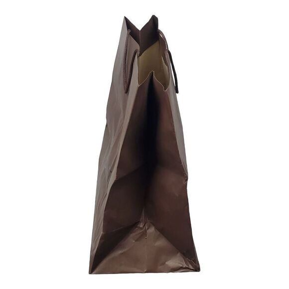 Louis Vuitton Paper Shopping Bag Classic Brown 19x16x9" Designer Authentic - Picture 3 of 14